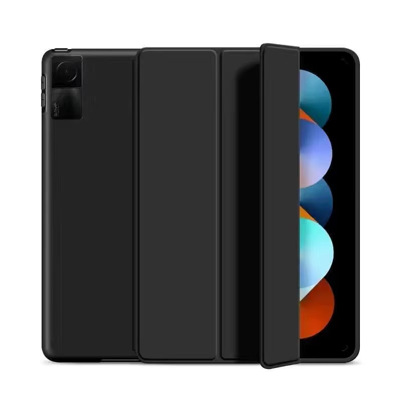For Funda Mi Pad 8 7 6 Pro 5 11.2 Case Redmi Pad SE 11 10.6 8.7 12.1 Auto Wake up & Sleep Silicone Cover Support Charging