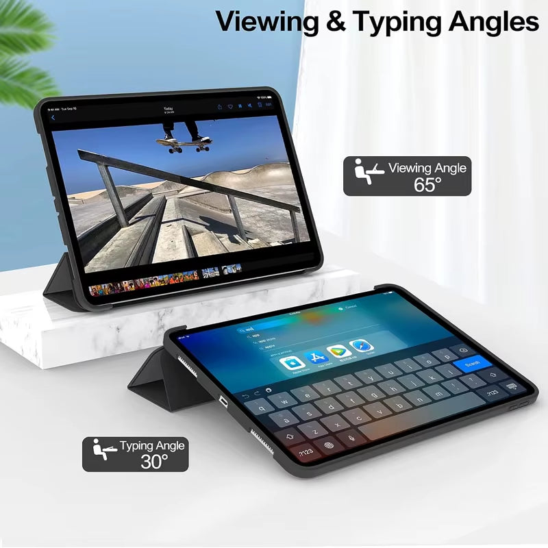 For Funda  Mi Pad 8 7 6 Pro 5 11.2 Case Redmi Pad SE 11 10.6 8.7 12.1 Auto Wake up & Sleep Silicone Cover Support Charging