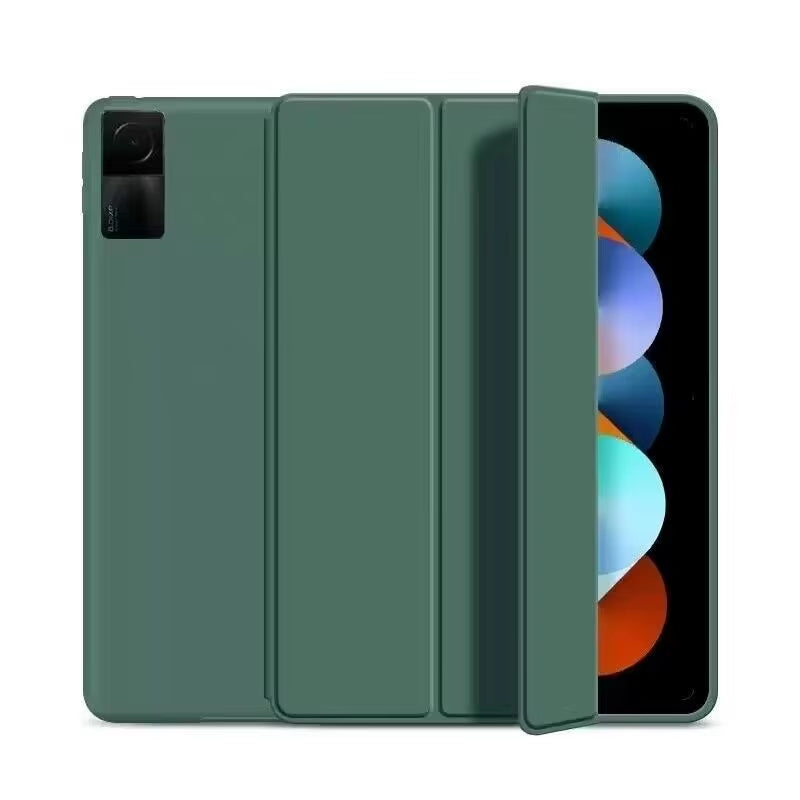 For Funda  Mi Pad 8 7 6 Pro 5 11.2 Case Redmi Pad SE 11 10.6 8.7 12.1 Auto Wake up & Sleep Silicone Cover Support Charging