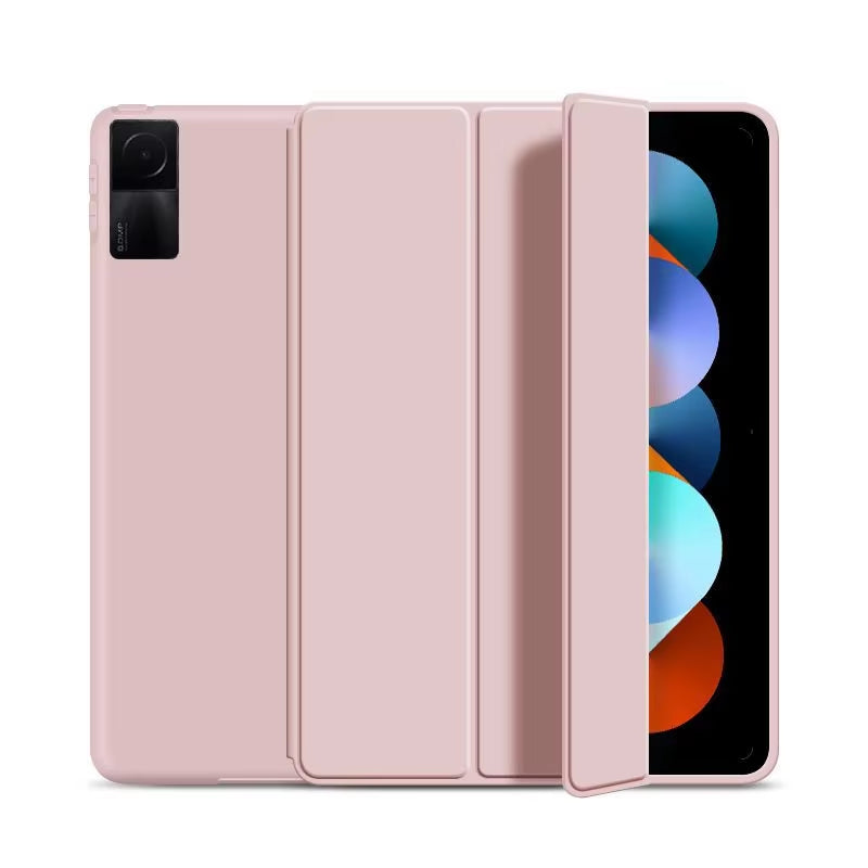 For Funda  Mi Pad 8 7 6 Pro 5 11.2 Case Redmi Pad SE 11 10.6 8.7 12.1 Auto Wake up & Sleep Silicone Cover Support Charging