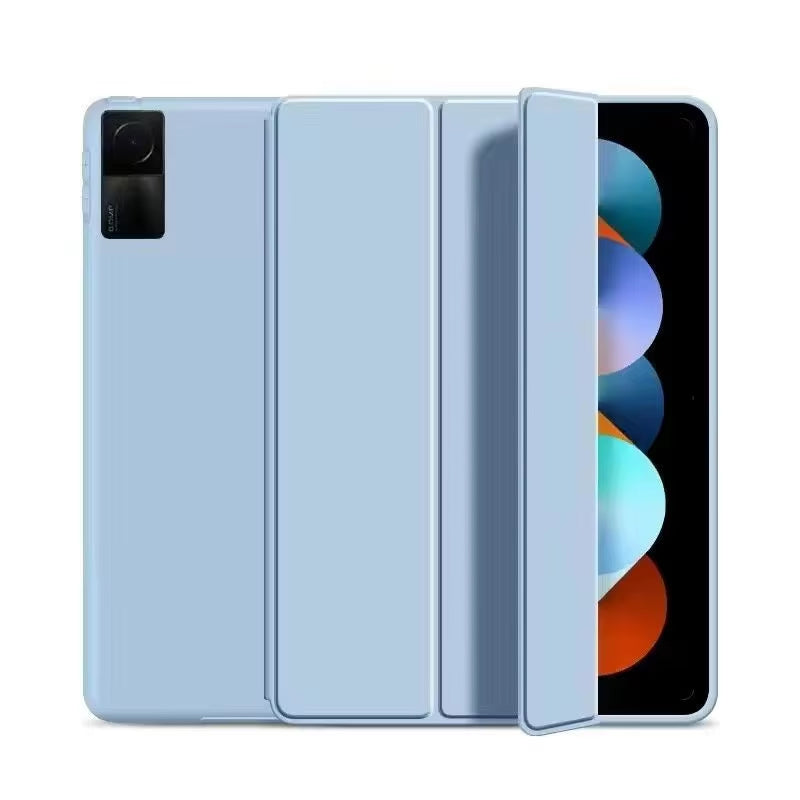 For Funda  Mi Pad 8 7 6 Pro 5 11.2 Case Redmi Pad SE 11 10.6 8.7 12.1 Auto Wake up & Sleep Silicone Cover Support Charging